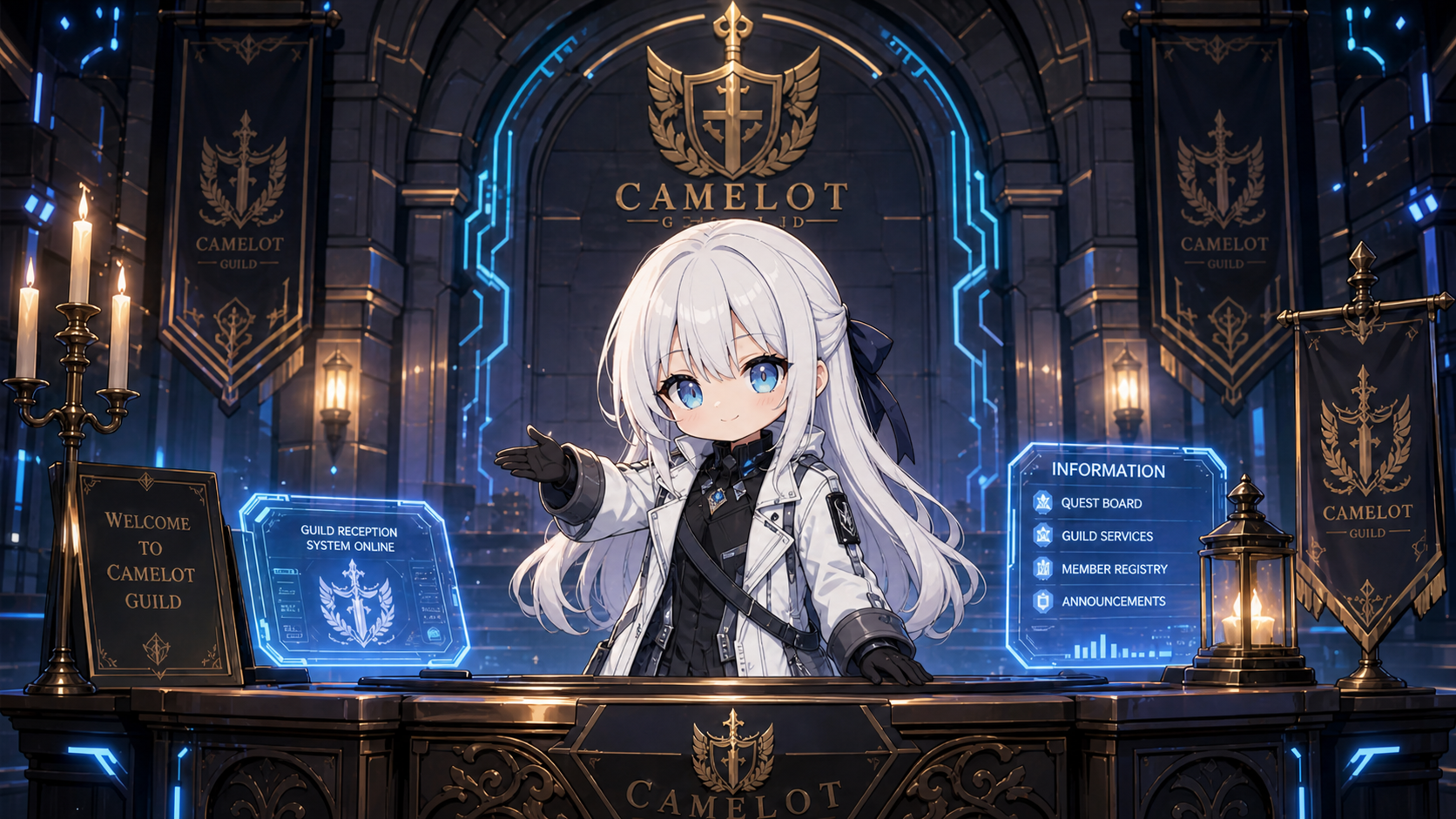 CAMELOT GUILD 受付 — シャルロット